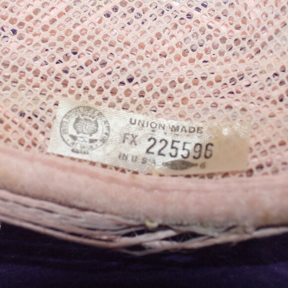 vintage 1940's LaRose Debette Pillbox hat with veil in original box - Picture 9 of 9